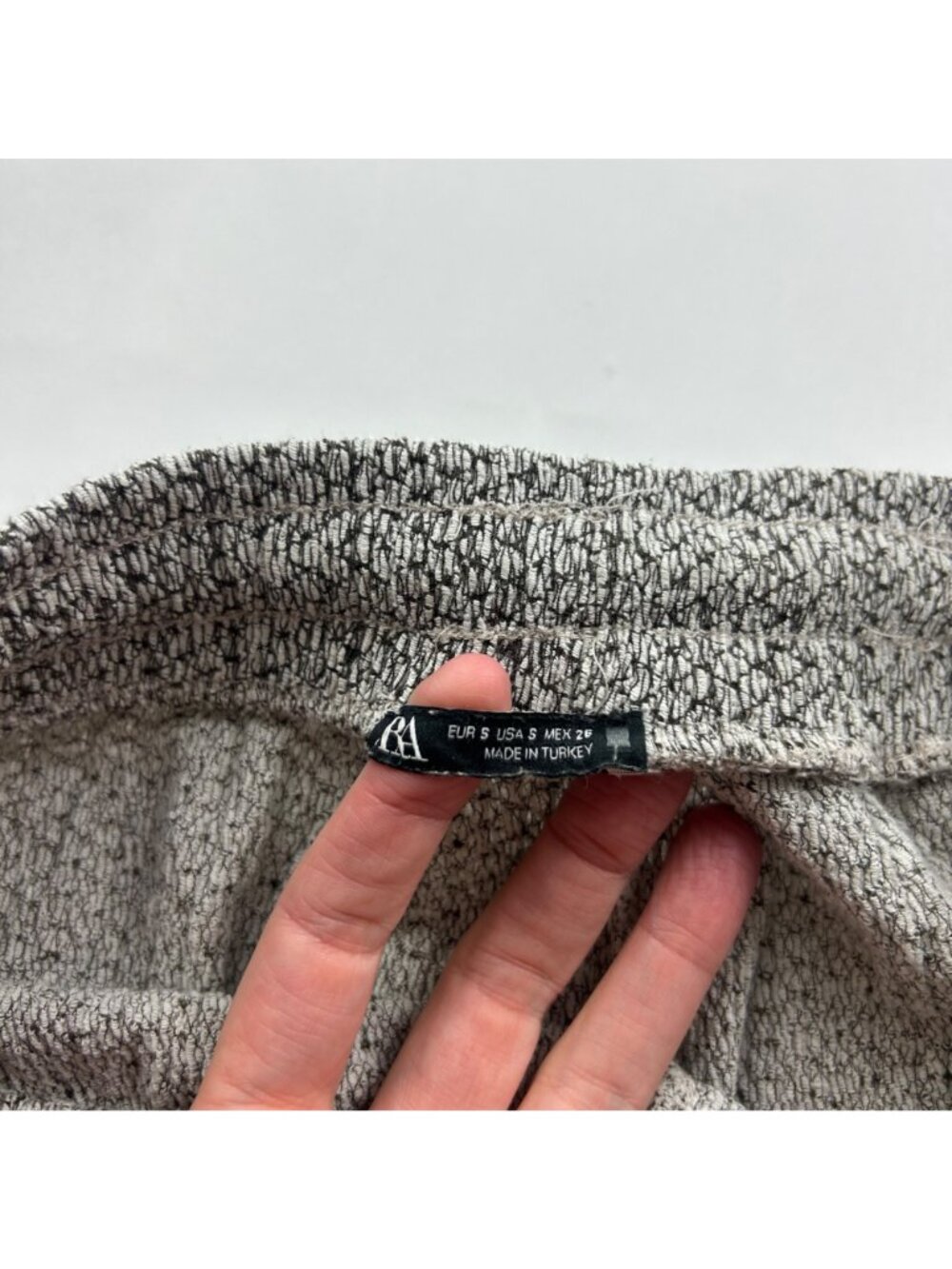 Zara Textured Knit Wide Leg Lounge Pant S - Picture 3 of 6